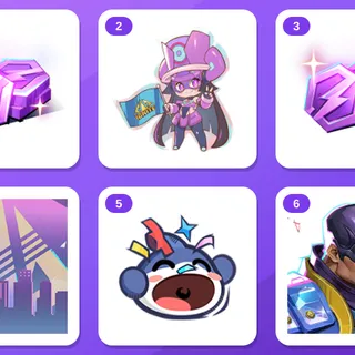 Marvel Rivals Twitch Drops (6 Items) — 100 CHRONO TOKEN MSF 5 + 「GALACTA CHEERS」Spray +4 more