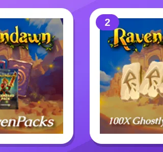 Ravendawn Twitch Drops (2 Items) — Ravenpacks + Ghostly Infusion