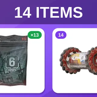 Rainbow Six Siege Twitch Drops (14 Items) — 13× Esports Pack 26 Stage 2.1 + OL' CLANKER