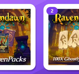 Ravendawn Twitch Drops (2 Items) — Ravenpacks + Ghostly Infusion