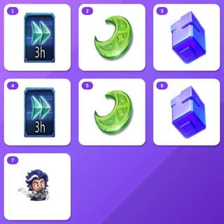 Lords Mobile Twitch Drops (7 Items) — Speed Up (3 h) *10 + 1 Artifact Coin *200 +5 more