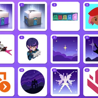 Overwatch Twitch Drops (12 Items) — RoT Epic Lootbox + RoT Lootbox +10 more