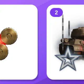 World of Tanks Twitch Drops (2 Items) — 5x directives + 2x Personal Reserves