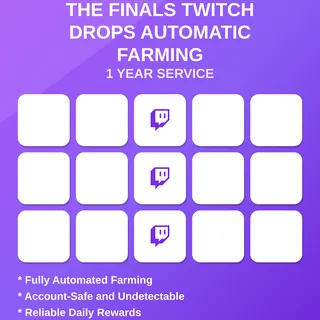 THE FINALS Twitch Drops Automatic Farming 1 Year