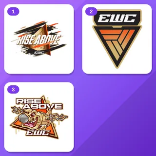 PUBG: BATTLEGROUNDS Twitch Drops (3 items) — EWC Rise Above Spray, EWC 2026 Emblem