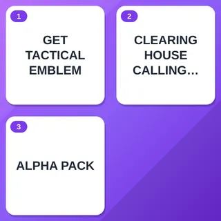 Rainbow Six Siege Twitch Drops (3 Items) — Get Tactical Emblem + Clearing House Calling Card +1 more