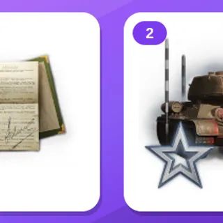 World of Tanks Twitch Drops (2 Items) — 1x Retraining Order + 2x Personal Reserves