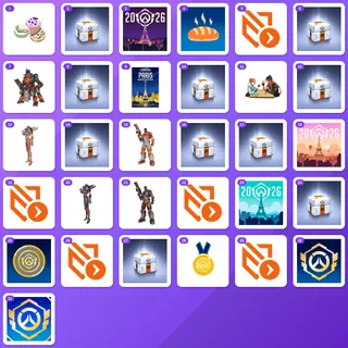 Overwatch Twitch Drops (31 items)  — OWCS MSC Day 1 - 5 All 31/31