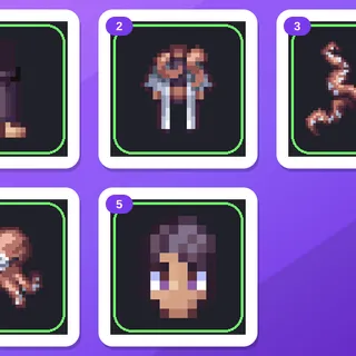 Soulbound: Online Twitch Drops (5 Items) — Tako Sensei Pants + Tako Sensei Coat +3 more
