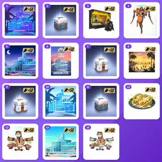 Overwatch Twitch Drops — OW BlizzCon Day 1 + Day 2 (15 Items) — BlizzCon Day 1 Drop 7 + BlizzCon Day 1 Drop 8 +13 more