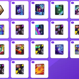 UFL Twitch bundle — 50 LP, Stars Pack Lite +16 more (48 items)