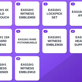 Dark and Darker EA Season 10 Drops 1 Twitch Drop bundle 10+ items
