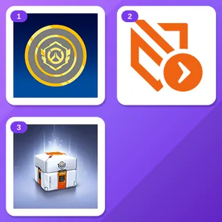 Overwatch Twitch Drops (3 Items) — OWCS Paris 2026 - Trophy + BP Tier Skip MSC Day 2 +1 more