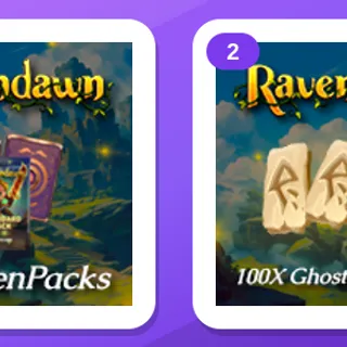 Ravendawn Twitch Drops (2 Items) — Ravenpacks + Ghostly Infusion