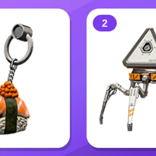 Apex Legends Twitch Drops (2 Items) — Sushi Nessie Gun Charm + APEX Pack