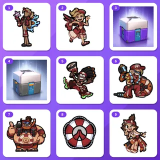 Overwatch Twitch Drops 11 Items Overwatch 2