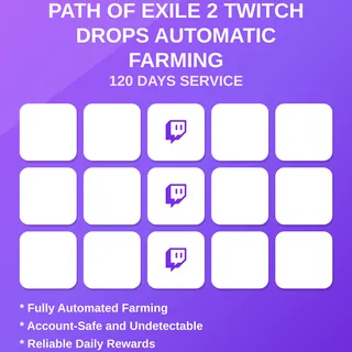 Path of Exile 2 Twitch Drops Automatic Farming 120 Days