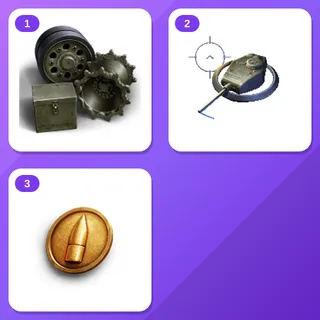 World of Tanks Twitch Drops (3 Items) — 5x consumables + 5x directives +1 more