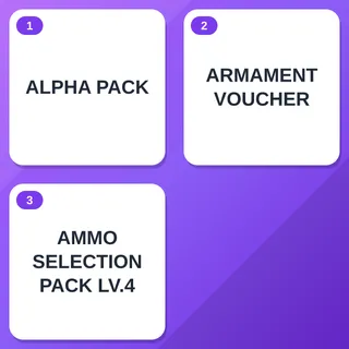 Rainbow Six Siege Twitch Drops (3 Items) — Alpha Pack + Armament Voucher +1 more