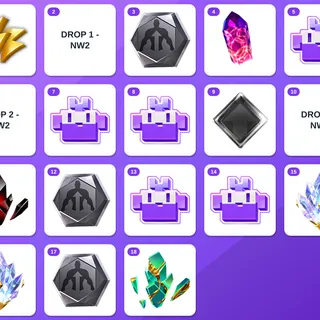 MARVEL Contest of Champions Twitch Drops — September COMPLETE BUNDLE (Week 1 + Week 2 + Week 3 + Week 4 · 18 Items)