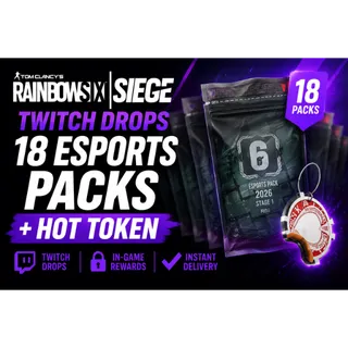 Rainbow Six Siege Twitch Drops 18 items +