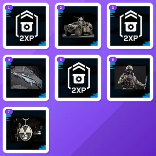 Battlefield 6 Twitch Drops (7 Items) — 15 min Hardware XP Boost + Razor Wire +5 more