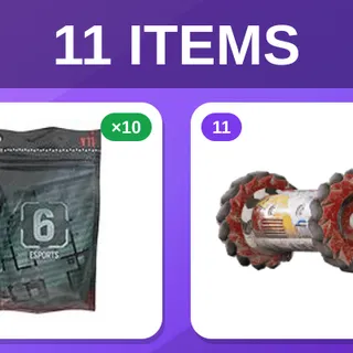 Rainbow Six Siege Twitch Drops (11 Items) — 10× Esports Pack 26 Stage 2.1 + OL' CLANKER