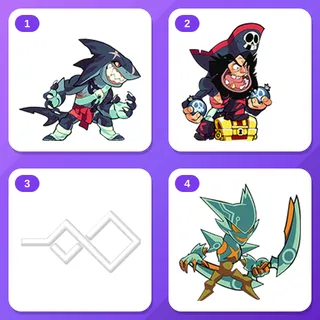 Brawlhalla Twitch Drops (4 Items) — Mako v6 Color + Thatch v6 Color +2 more