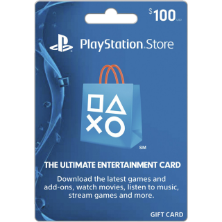 PlayStation Store Gifting $100 Gift Card (Digital)