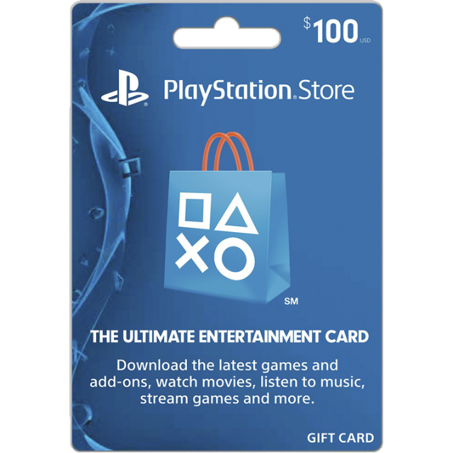 $100 playstation store gift card digital code