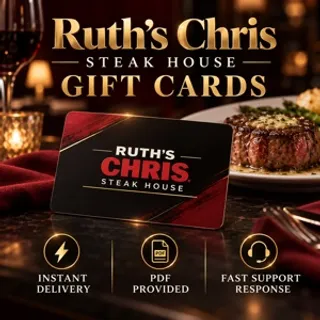 $100 USD Ruth’s Chris Gift Card