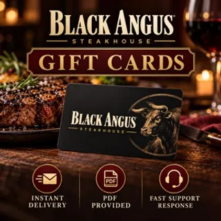 $50.00 Black Angus Gift Card 