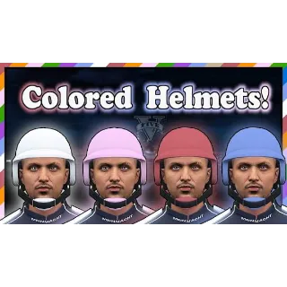 Any colour of bullet proof helmet 