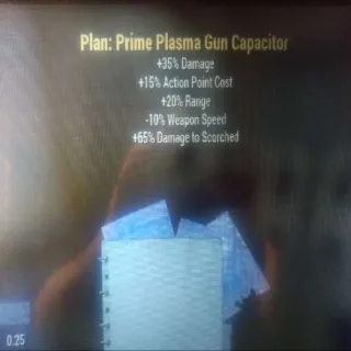 Plasma Gun Capacitor