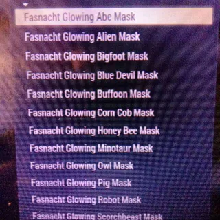 Glowing Mask Bundle X18