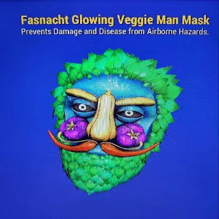 Glowing Veggie Man Mask