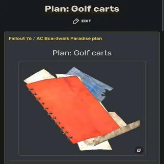 Golf Carts Plan