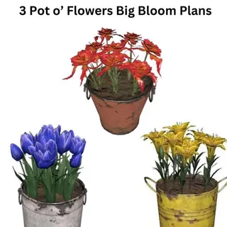 Pot O' Flower Plans