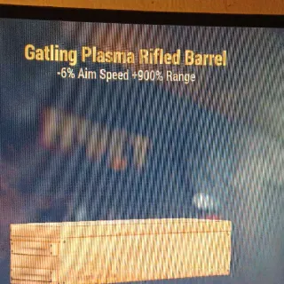 Gatling Plasma Rifle Bar