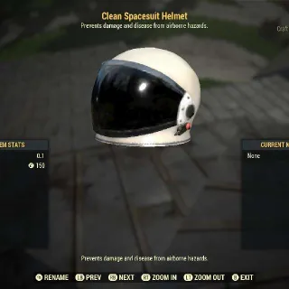 Clean Space Helmet