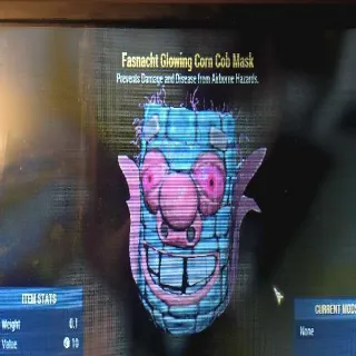 Glowing Corn Cob Mask