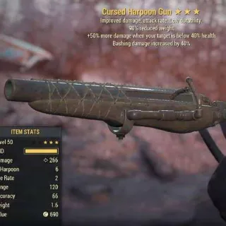 Cursed Harpoon Gun