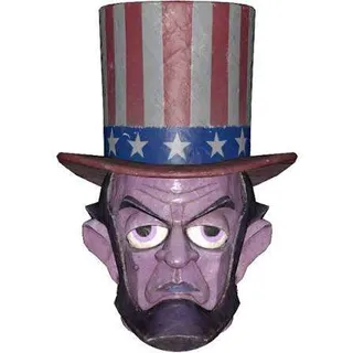 Glowing Abe Mask
