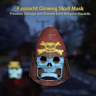 Glowing Skull Mask