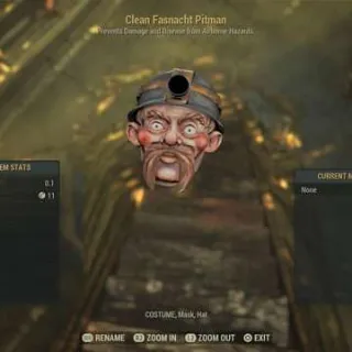 Clean Pitman Mask