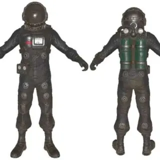 Black Hazmat Suit