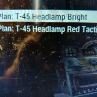 T.45 Heeadlamps Plans