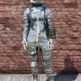 Clean Space Suit With Helment