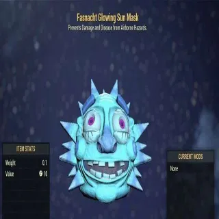 Glowing Sun Mask