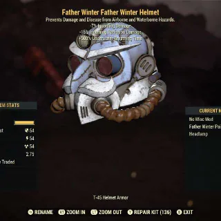 Father Winter Pa Helmet